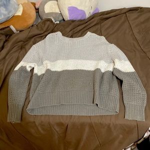 comfy multicolored sweater